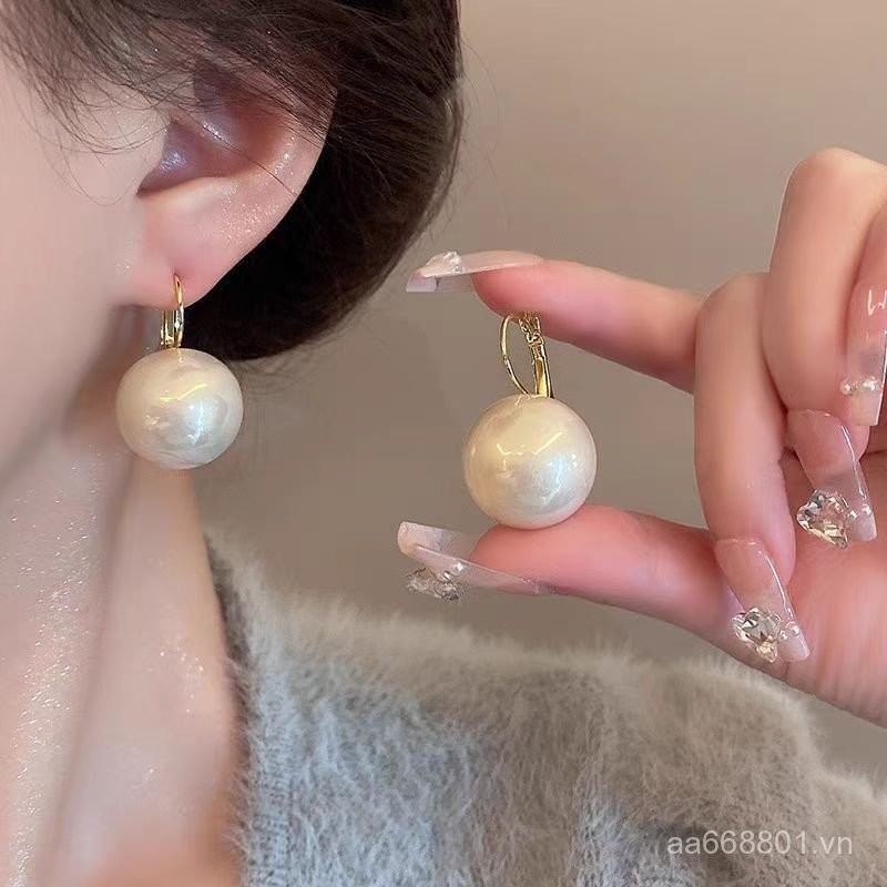 🌟Bông tai phong cách retro phóng đại cho phụ nữ, bông tai kẹp thiết kế độc đáo, bông tai phong cách tối giản