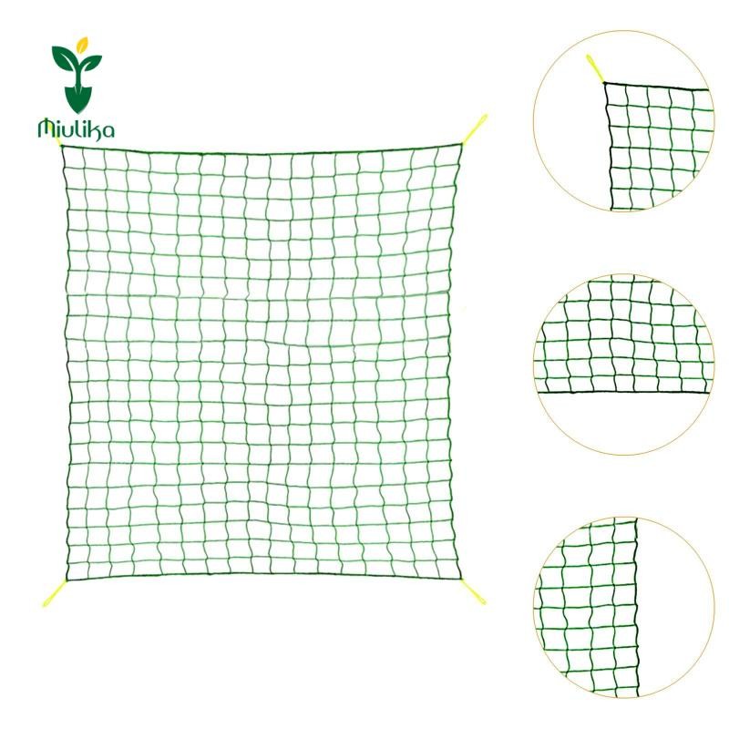Lưới Trellis Vườn Miulika, Lưới hỗ trợ cây hạng nặng ngoài trời bằng Polypropylen cho cây leo cho dưa chuột