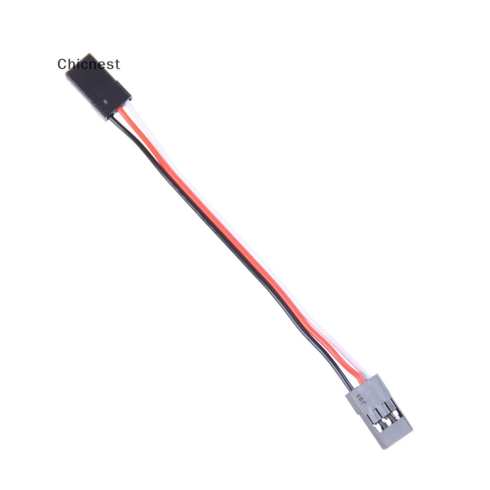[Chc] 10 Chiếc 10cm 26AWG Đến Nam JR Cắm Servo Nối Dài Dây Dẫn Cáp [VN]