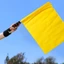 TOPTOOLCX Linesman Cờ, Chống nước có tay cầm bọt biển Cờ trọng tài, Cờ phát hành nhiều màu chuyên nghiệp Bóng chuyền Đồ dùng bóng đá