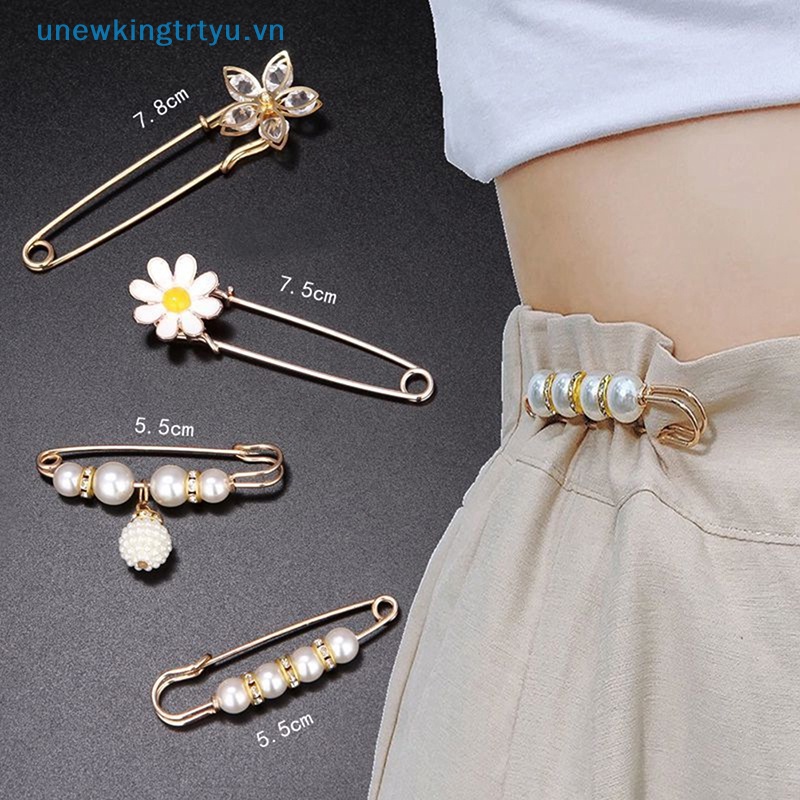 Unewtyu set 3 Trâm Cài Áo Đính Ngọc Trai Giả Thời Trang Cho Nữ vn