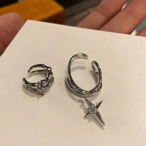 Khuyên Kẹp Vành Tai Không Cần Xỏ Lỗ Thiết Kế Nhỏ Đơn Giản Cá Tính Phong Cách Âu Mỹ Mới Cho Nữ