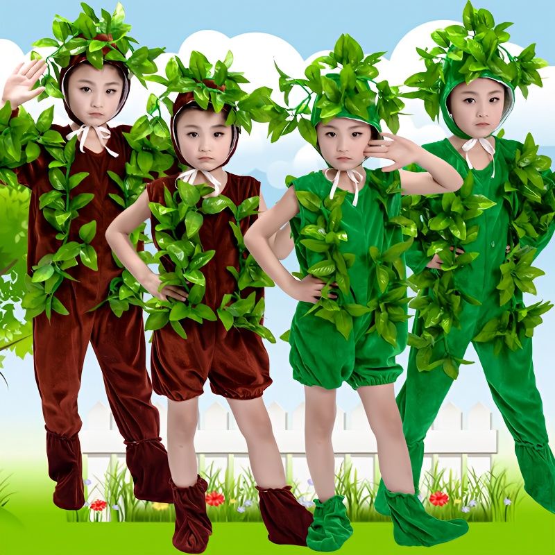 💕Chỗ💕 Quần Áo Trẻ Em Động Vật Múa 3 Đến 14 Tuổi Cây Nhỏ Trang Phục Quần Áo Cho Bé Gái Trới Lạ Halloween Giáng Sinh