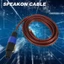 Cáp loa Speakon Dây trần Cáp mở đầu, Speakon sang loa Dây âm thanh Bộ khuếch đại dây kết nối cho DJ / PA