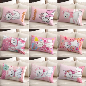 Disney Vỏ Gối Hình Chữ Nhật In Hình Mèo marie Một Mặt Trang Trí Phòng Khách / sofa / Xe Hơi / Quà Tặng Cho Bé (Không Có Lõi)