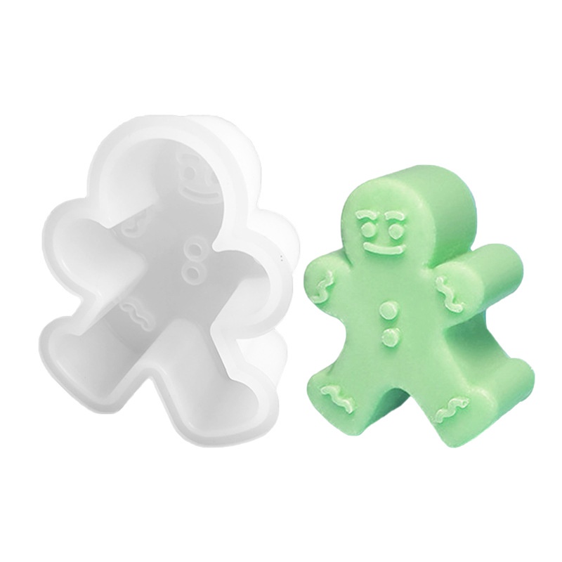Khuôn silicone Làm Bánh & Socola Hình Cây Thông & Người Đàn Ông