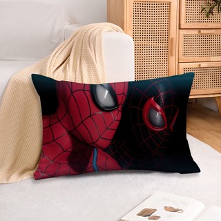 Vỏ gối hình chữ nhật Spider Man Marvel Vỏ gối Sofa Polyester in một mặt Trang trí nhà cửa (Không có lõi)