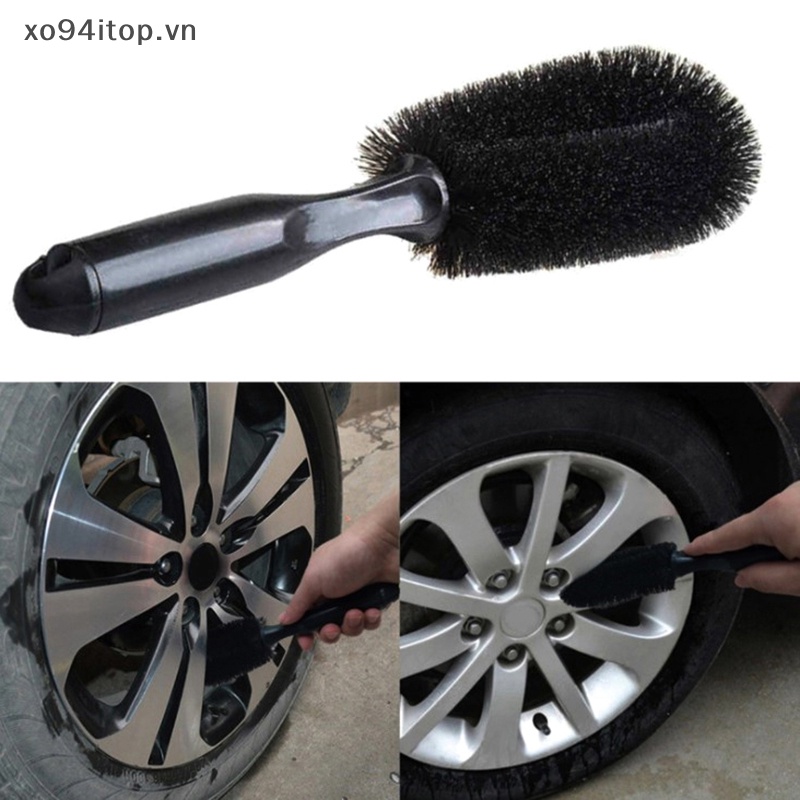 Chổi Lau Chùi Vệ Sinh Bánh Xe Hơi / Xe Tải Có Tay Cầm Tiện Dụng