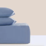 Set Ga giường + 2 vỏ gối nằm Satin Đẹp Decor bo thun nhiều màu 1m6x2m 1m8x2m mềm mịn thoáng khí không xù độ bền cao — ảnh 7