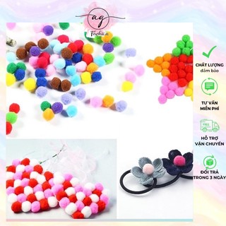 Sét 20 quả bông Pompom làm đồ handmade AG.FASHION