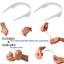 DWEL Áo Sơ Mi Cổ Hỗ Trợ Shaper, Có Thể Điều Chỉnh Cổ Ở Lại Bộ Áo Sơ Mi Đứng Cổ Dụng Cụ, Cổ Slick Stays Áo Sơ Mi Chống Lăn Cố Định Shaper