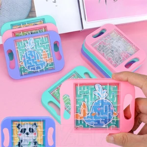 Đồ Chơi Mê Cung Cân Bằng Mini Có Tay Cầm Dành Cho Trẻ Em