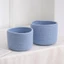 Giỏ đựng đồ để bàn CHEESELY, Giỏ đựng đồ chơi trẻ em bằng dây Cotton dệt, Bàn thủ công Các bộ phận nhỏ có thể gập lại Bộ sắp xếp lưu trữ máy tính để bàn Lưu trữ máy tính để bàn