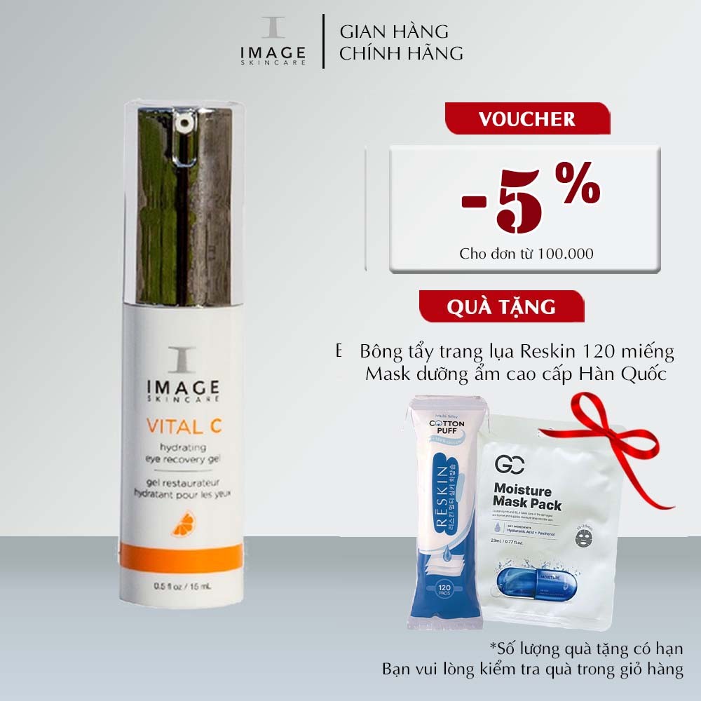 Ảnh Kem Dưỡng Mắt Giảm Thâm Quầng, Nếp Nhăn Và Chống Oxy Hóa IMAGE Skincare Vital C Hydrating Eye Recovery Gel 15ml 1
