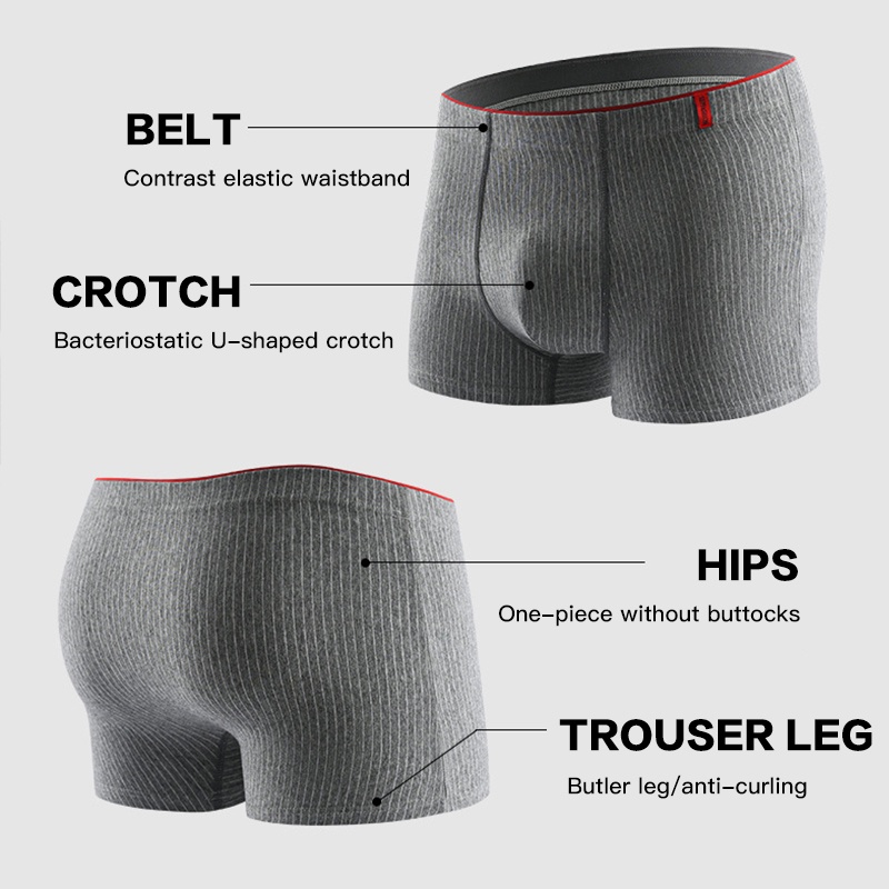 Mô tả Ecmln Quần Lót Boxer Nam Thoáng Khí - 5