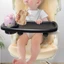 DARON Xe đẩy Pram Khay ăn nhẹ, Phụ kiện xe đẩy Khay ăn nhẹ Xe đẩy em bé Khay bàn ăn, Xe đẩy em bé Bàn ăn tối Đồ dùng cho bé Bình sữa Giá đỡ cốc trẻ em