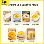 [ CHÍNH HÃNG ] Máy Làm Sữa Hạt URINGO Im Lặng Tự Động Vệ Sinh Làm Nóng Giữ Ấm 1500ml [ CỬA HÀNG ABC_Tiện ích gia đình ] — ảnh 4