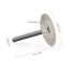 Lưỡi dao khắc FUHUIOT, với lưỡi cưa đá sa thạch chạm khắc 6mm, Đĩa cắt ren bánh xe Mini Phụ kiện máy mài điện