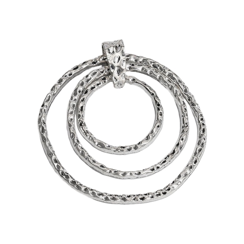 Mặt Dây Chuyền Charm Hoa Chất Liệu Hợp Kim, Phù Hợp Làm Vòng Cổ