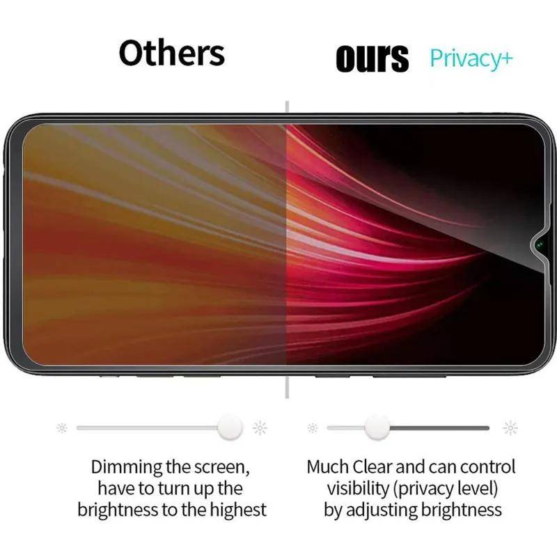 Bảo vệ màn hình riêng tư 3D cho Motorola Moto G9 G8 Play G7 Plus G10 Power Lite Kính bảo vệ chống gián điệp cho Motorola Moto G71 G51 5G G5 G31 G22 G41 G30 G20