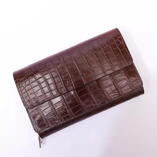 Ví cầm tay Clutch nam Ftt Leather da cá sấu Thái cao cấp