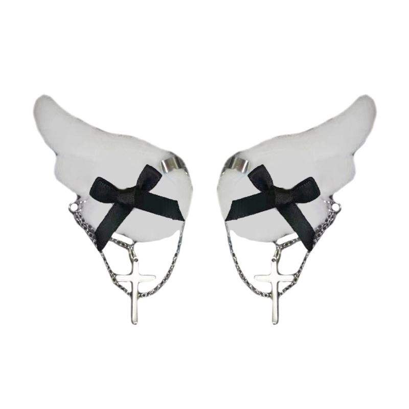 COO Nơ Cánh Kẹp Cross Pendant Cho Bé Gái