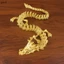 Tượng Rồng 3d Bằng Đồng Thau Có Thể Di Chuyển Được Trang Trí Tòa Án Động Vật