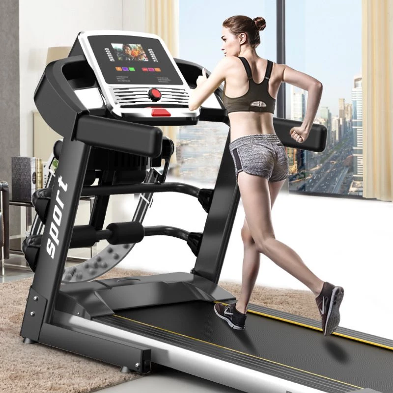 Máy chạy bộ Sport F400 Max 2024 phiên bản mới màn hình xanh, Máy chạy bộ điện đa năng