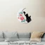 Unstop * DIY Nhựa Đúc Khuôn Mặt Dây Chuyền Khuôn Thủ Công Khuôn Hình Mặt Trăng Trang Trí Tường Khuôn Trang Trí Chất Liệu Silicon f