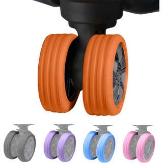 Silicone bảo vệ tay áo cho bánh xe vali - Nói lời tạm biệt với tiếng ồn và bánh xe mòn
