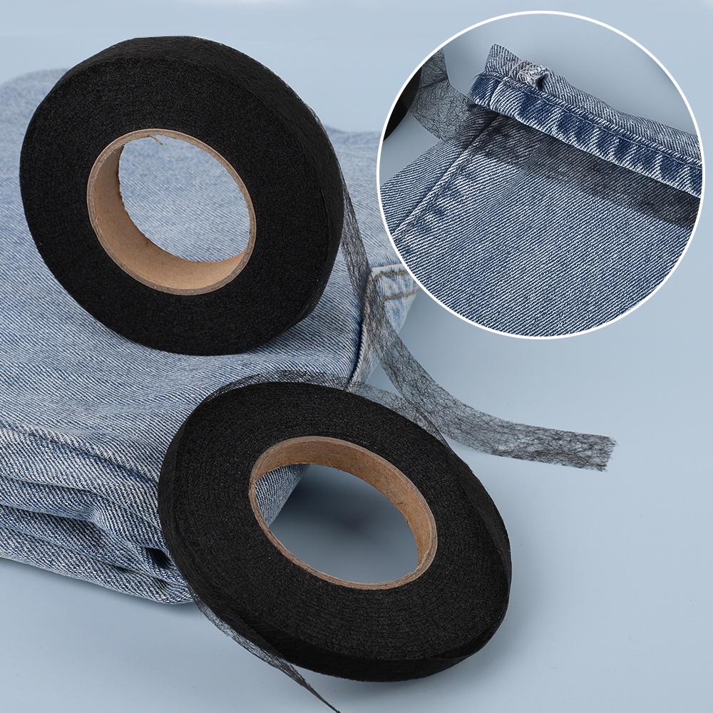 Cuộn Băng Keo Hai Mặt 1.0 / 1.5 / 2.0 / 2.5 / 3.0cm Bằng Sắt / 60m Tự May Vá diy