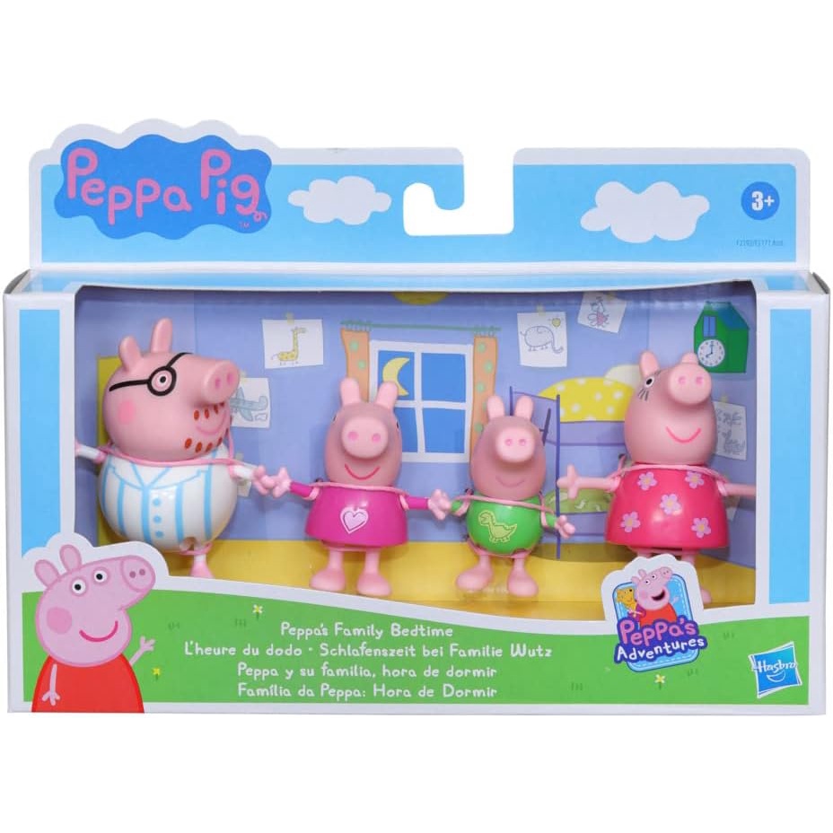 Set 4 Mô Hình Đồ Chơi Gia Đình peppa 'S adventures