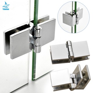 Kẹp Cửa Kính Bằng Kẽm Xoay 90 Độ 180 Độ Siêu Bền Tiện Dụng Cho Nhà Tắm / Nội Thất