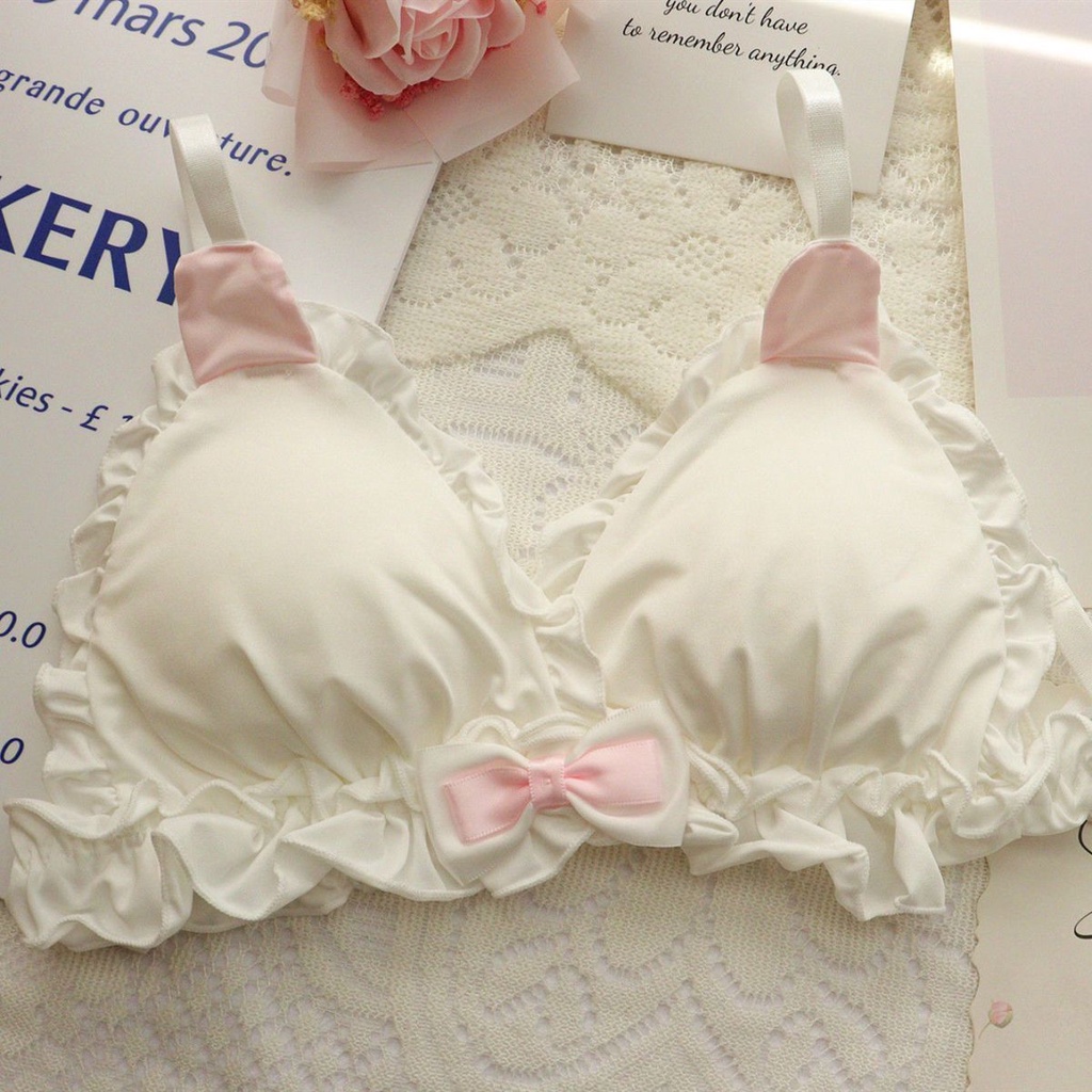 Bộ Đồ Lót Tai Thỏ Dễ Thương Phong Cách lolita Nhật Bản