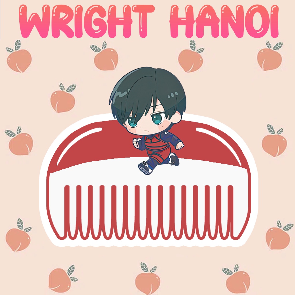 Mô Hình Lược Blue Lock Nagi Hyoma Chigiri Meguru Bachira Reo MikageRin Itoshi Isagi Phụ kiện trang trí sưu tầm chibi