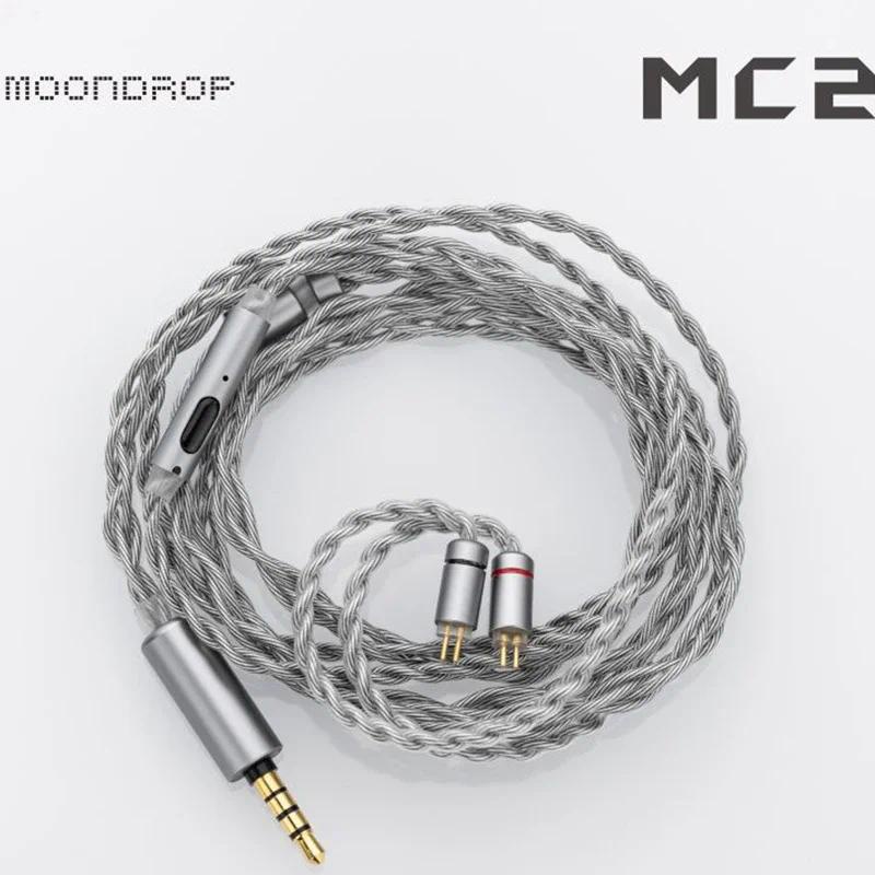 [Mã CBEL15 giảm 15% đơn 500K] Dây Cáp Tai Nghe MOONDROP MC2 0.78mm 2pin 3.5mm Mạ Đồng Bạc Cho Aria 2 Chu II Kato