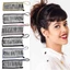 DELMER Nữ Lược Tóc, Đuôi Ngựa Barrettes Lười Co Giãn Chuối Kẹp, Dụng Cụ Tạo Kiểu Tóc Thời Trang Tóc Xoăn Dày Hai Mặt Vuốt Tóc Kẹp