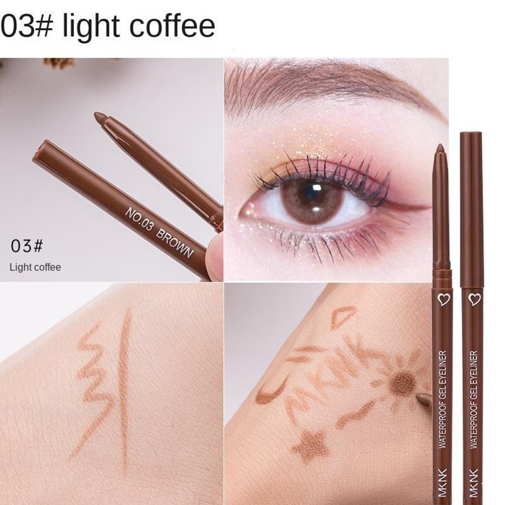 Bút Kẻ Mắt Dạng Gel Siêu Mỏng Mềm Mịn Lâu Trôi Không Thấm Nước