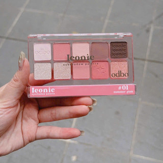 [ODBO] Bảng Phấn Mắt 10 Ô ODBO Iconic Eyeshadow Palette