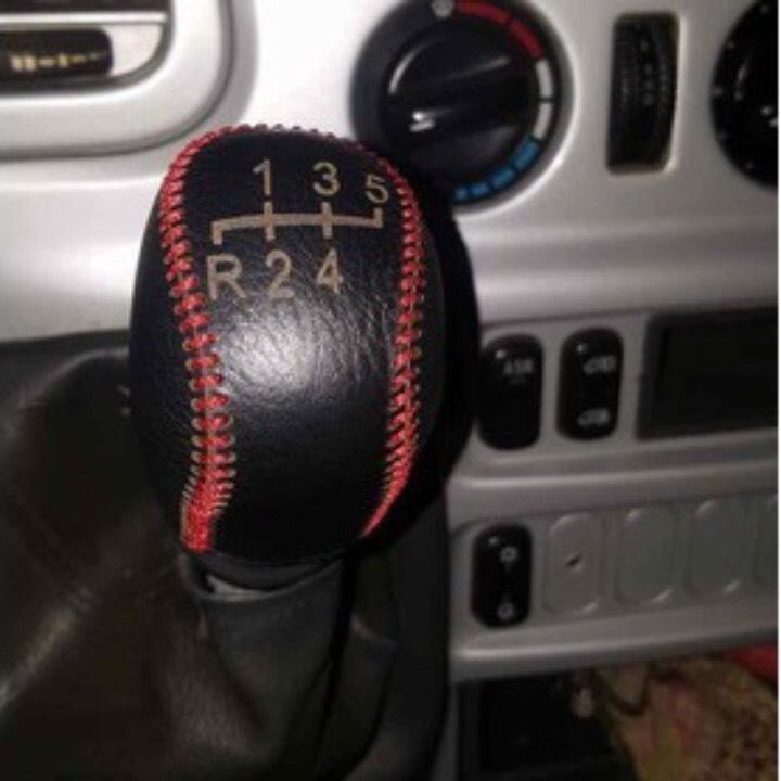 Bọc da cần số xe Ford transit 16, solati, , da thật, bảo hành 2 năm