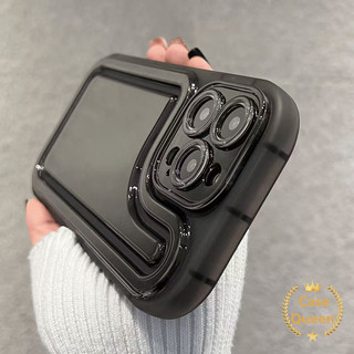 Ốp lưng chống sốc túi khí sang trọng đơn giản thời trang Tương thích cho IPhone 11 15 13 14 12 Pro Max 15 14 8 7 Plus XR 7Plus XS X Max SE 2020 Ốp mềm dày sang trọng