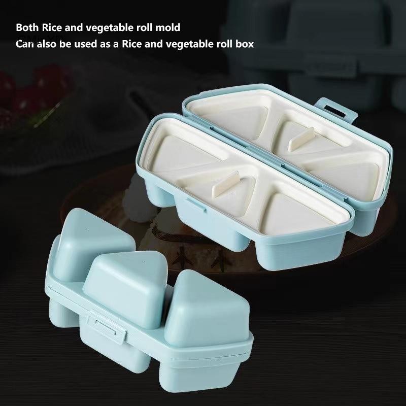 Cyinyp 6 Trong 1 Trilater Khuôn Cơm Sushi Sushi Bento Hộp Nhà Bếp Dự Tiệc Cung Cấp Khuôn Cho Trẻ Em Sushi Làm Vinh Quang