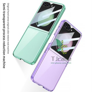 Ốp điện thoại siêu mỏng mỏng Samsung Galaxy Z Flip 7 Clear / pc Tất cả vỏ bảo vệ PC cứng Vỏ chống trầy xước