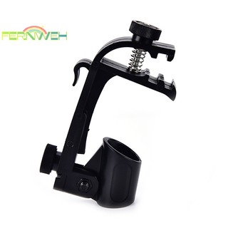 [fernweh] 1 Kẹp Micro Bằng Nhựa Có Thể Điều Chỉnh Gắn Trống [Mới]