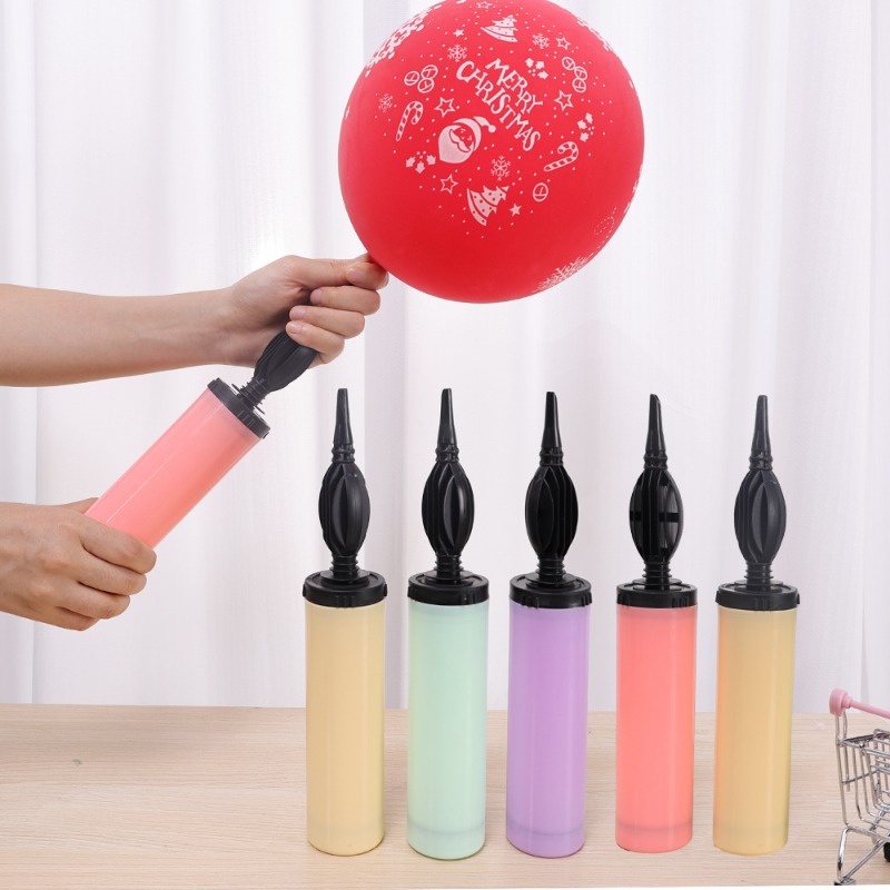 [Fatured] Dụng Cụ Bơm Bong Bóng Bằng Nhựa Bền / Dụng Cụ Bơm Hơi Cầm Tay Cho Bong Bóng / Bánh macaron Giáng Sinh / Tiệc Cưới