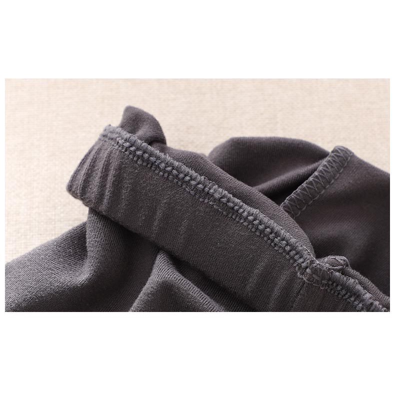 Quần Legging Bé Gái Thu Đông Phiên Bản Hàn Quốc Quần Legging Trẻ Em Trung Nhỏ Trẻ Em Quần loe Eo Phẳng Ấm Áp Bé Gái Micro loe Quần 36DL