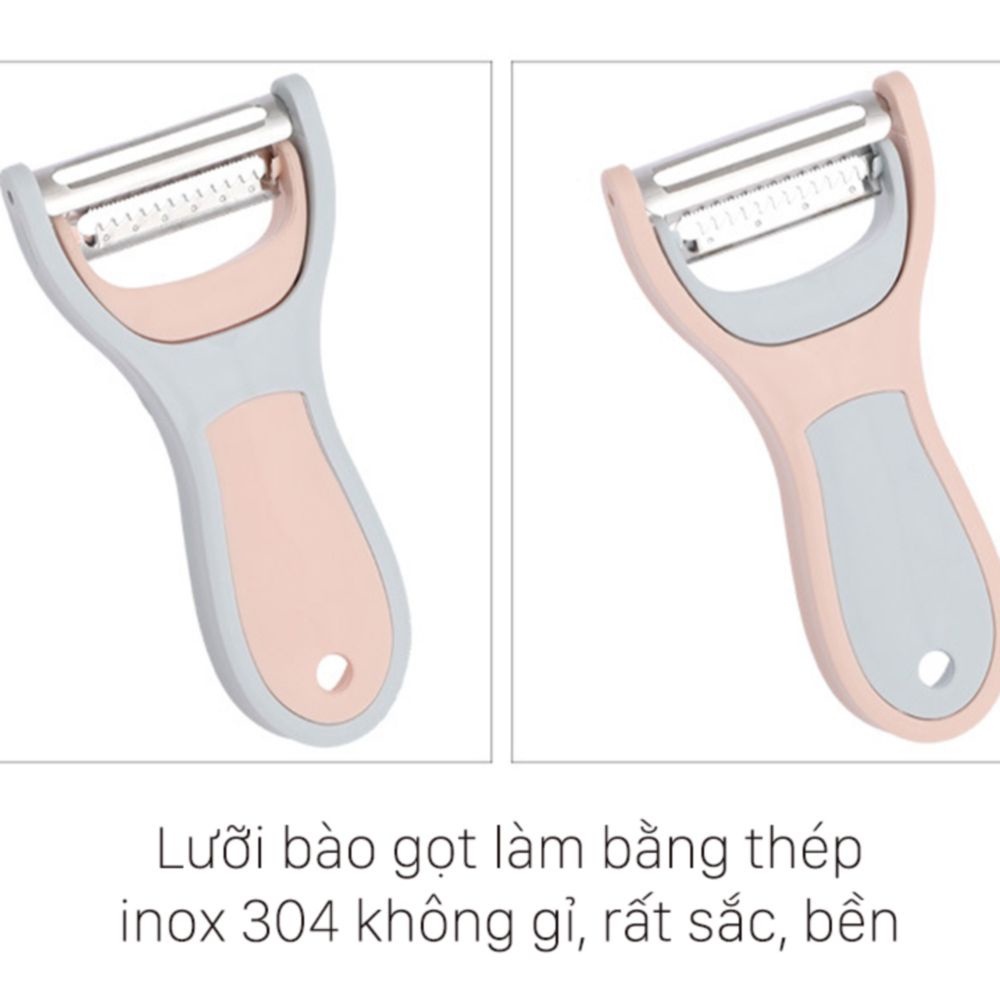 Combo 2 nạo gọt hoa quả thông minh, dụng cụ không thể thiếu trong phòng bếp của bạn GiaDungAnhThu