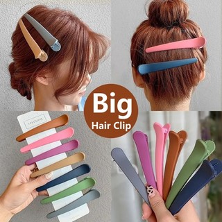 Kẹp Tóc Mỏ Vịt Bằng Nhựa Cỡ Lớn Thời Trang Cho Nữ