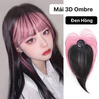 Mái Thưa Giả 3D Màu Ombre, Mái Giả Che Hói Tự Nhiên HaminStore