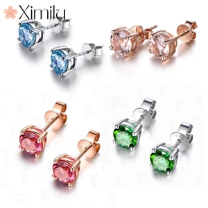 ❤ Khuyên Tai Đá Quý Tự Nhiên Nhiều Màu Thời Trang Cho Nữ